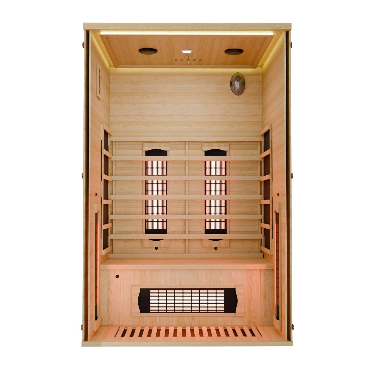 Infrarotkabine Kiruna 120 (2 Personen, Dual-Technologie) – Bild 3